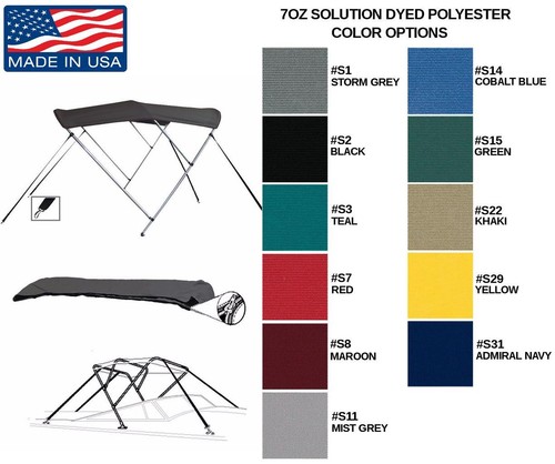 6oz boat bimini - 7.6oz, top
